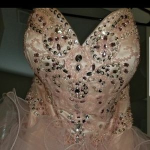 Dress, Petticoat and extra fabric if needed